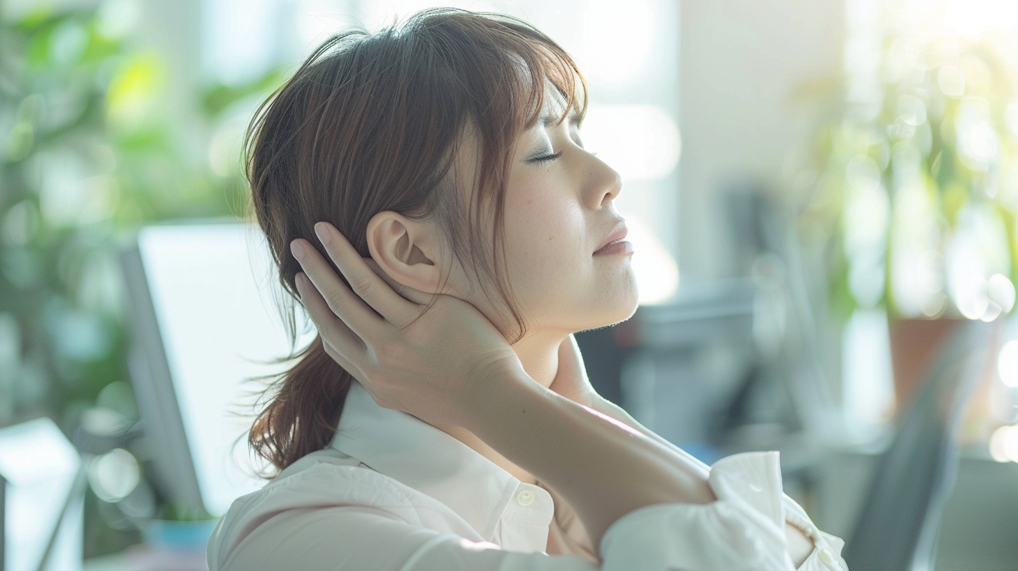 緊張型頭痛のイメージ