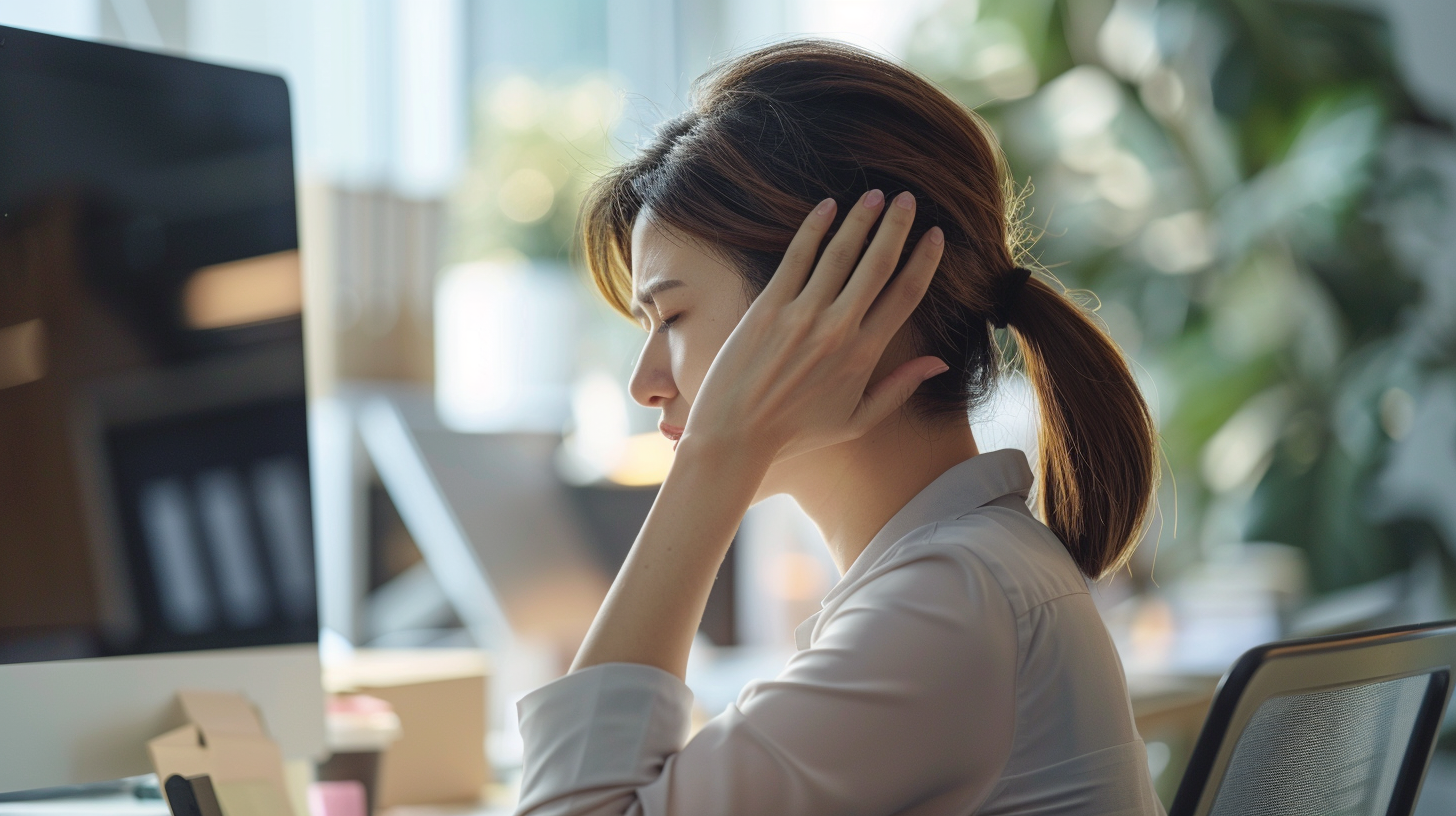 後頭神経痛のイメージ